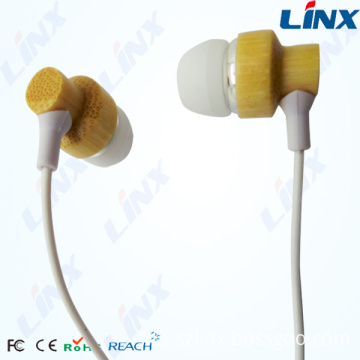 Bamboo Earphone for Promotion with Factory Price